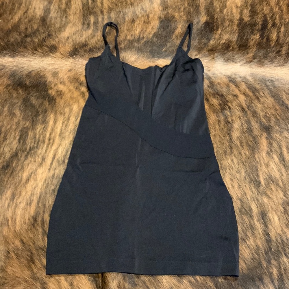 Sexy mini black dress